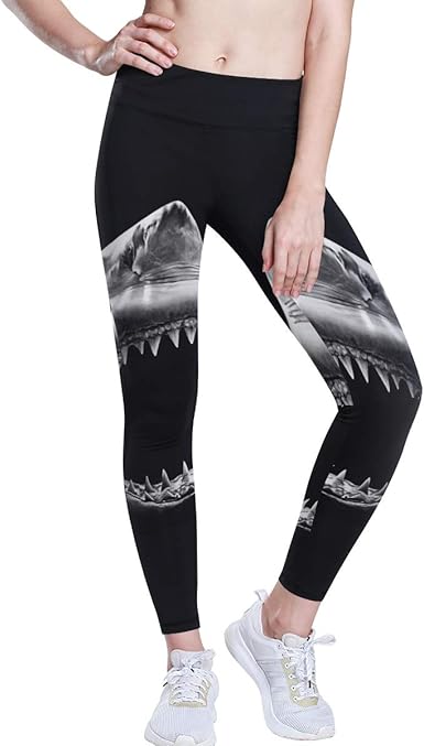 shark yoga leggings