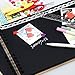 Gotideal DIY Scrapbook Album Craft Paper Wedding and Anniversary Photo Album Family Scrapbook，DIY Accessories and Scrapbooking Supplies,40 Sheets（Yellow）