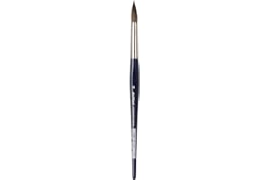 DA VINCI BRUSHES da Vinci Watercolor Series 5530 CosmoTop Mix B Paint Brush, Round Synthetic/Natural Mix, Size 14 (5530-14)