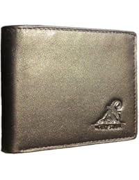 Mt. Eston RFID Blocking Trifold Bifold Mens Wallet, 18 Pocket Extra Capacity