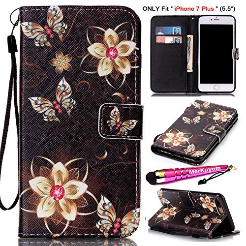 iPhone Plus Case, iPhone Plus Case [Wrist Strap], MerKuyom