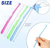 Sularpek 4 Pcs Interspace Toothbrushes with Covers Compact Soft Tufted view 2