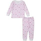 Kissy Kissy Girls Toddler Pajamas Unicorn Dreamland Print Long Pajamas