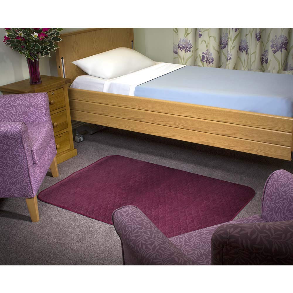 Incontinence Protection Velour Floor Pad