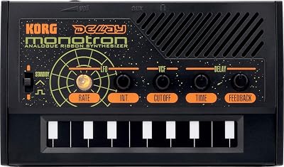 Korg Monotron Delay Analog Ribbon Synth with Built-in Speaker