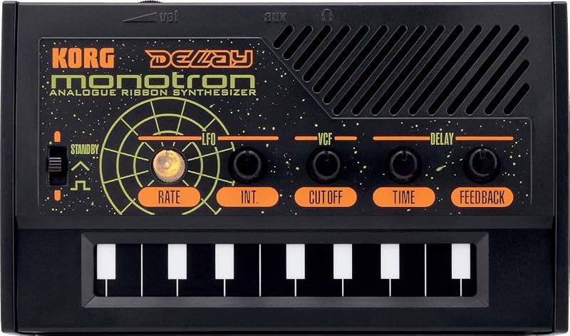 Korg Monotron Delay Analog Ribbon Synth with Built-in Speaker