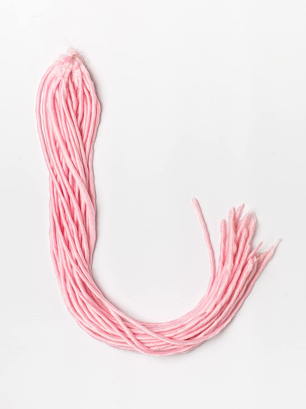 DreadLab - Soft Style Double Ended Synthetic Dreadlocks Twists 10 Pack (Pink)