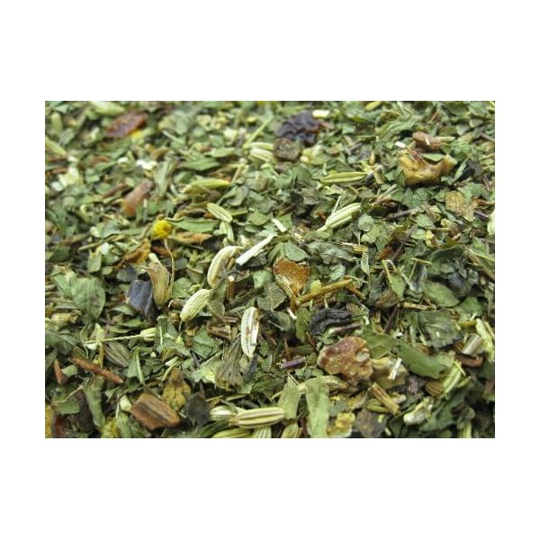SINNLICHE ZEIT - aromatisierter Kräuter-Tee - in einer Black Jap Dose eckig (Teedose) - 147x147x214mm (1 Kilo) – Bild 3