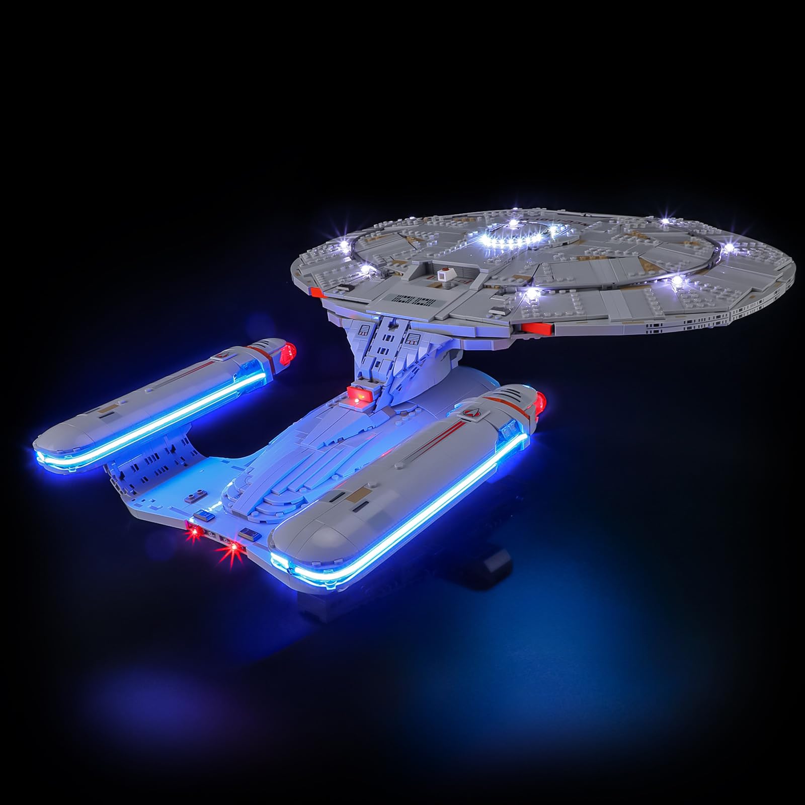 LIGHTAILING Led Light for Lego-10356 Star-Trek: U.S.S. Enterprise NCC-1701-D — Easy Install, Hidden Wiring, Home Decor & Gift-Ready (Model Not Included)