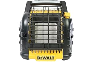 DEWALT 12,000 BTU Cordless Portable Propane Radiant Heater
