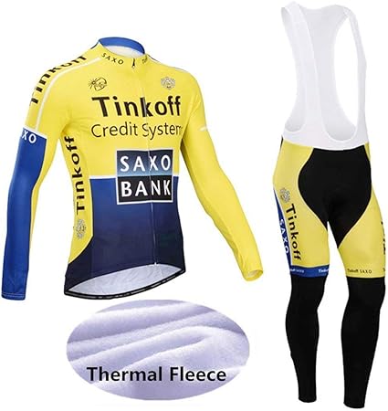 Maillot Cyclisme Homme Manches Longues - Tissu Respirant, 4 Poches Dont 1 Zippée, Protection UV - Pour Vélo De Route