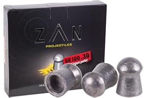 Zan Projectiles BR100 Pellet, .30 Cal., 56gr, Domed, 154ct
