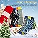 SUTTOS Crew Dress Socks Mid Calf Crew Casual Socks 4 Pairs in Gift Package