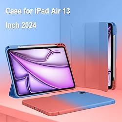 ZryXal New iPad Air 13 Inch Case M2 2024 with