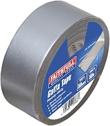 Faithfull Gaffa Tape 50mm x 50m Silver FAITAPEGAFS view 1