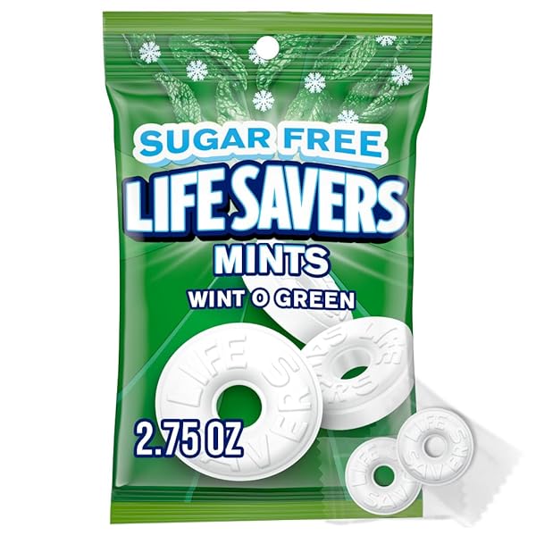 LIFE SAVERS HARD CANDY, WINT-O-GREEN, 2.75 OZ