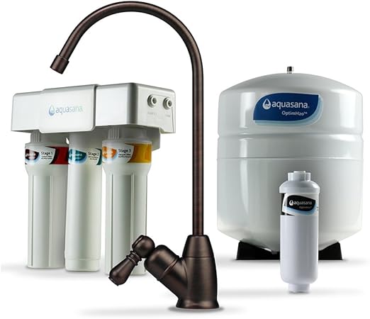 Aquasana Optimh2o Reverse Osmosis Under Sink Water Filter System