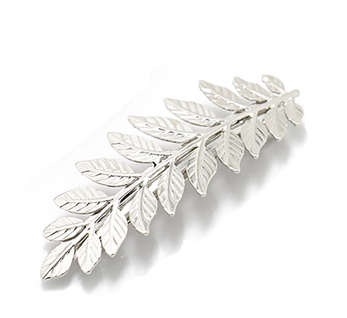Buy 2pcs Girls Women Metal Leaf Branch French Updo Hair Pin