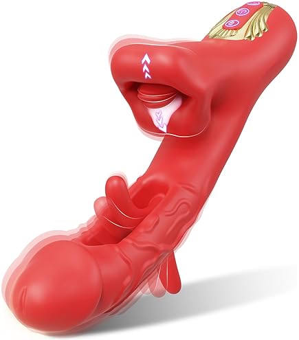 Amazon.com: Rose Sex Toy, Tongue Licking & Vibrating Dildos, Dual Motor  Clitoral & G-Spot Stimulator with 9 Licking/Vibration Modes, Sexual  Pleasure Tools for Women, Female Adult Sex Toys : Health & Household