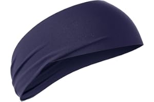 GNEGNI Sports Headbands for Kids, Sweatbands for Girls and Boys Moisture Wicking Elastic Hairband for Toddler Children and Teenagers-Available in 2 Size