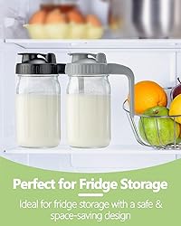 32oz Glass Pitcher with Lid & V-shaped Pour Spout