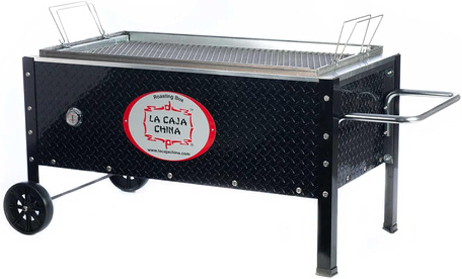 La caja china Cajas Sau SP 150 DP Negro Roasting Caja cerdo Barbacoa: Amazon.es: Jardín