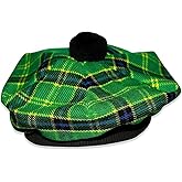 EPIGEAN Scottish hat Scottish Traditional Tam o' Shatner Tammy Hat Made up of Tartan Acrylic Wool