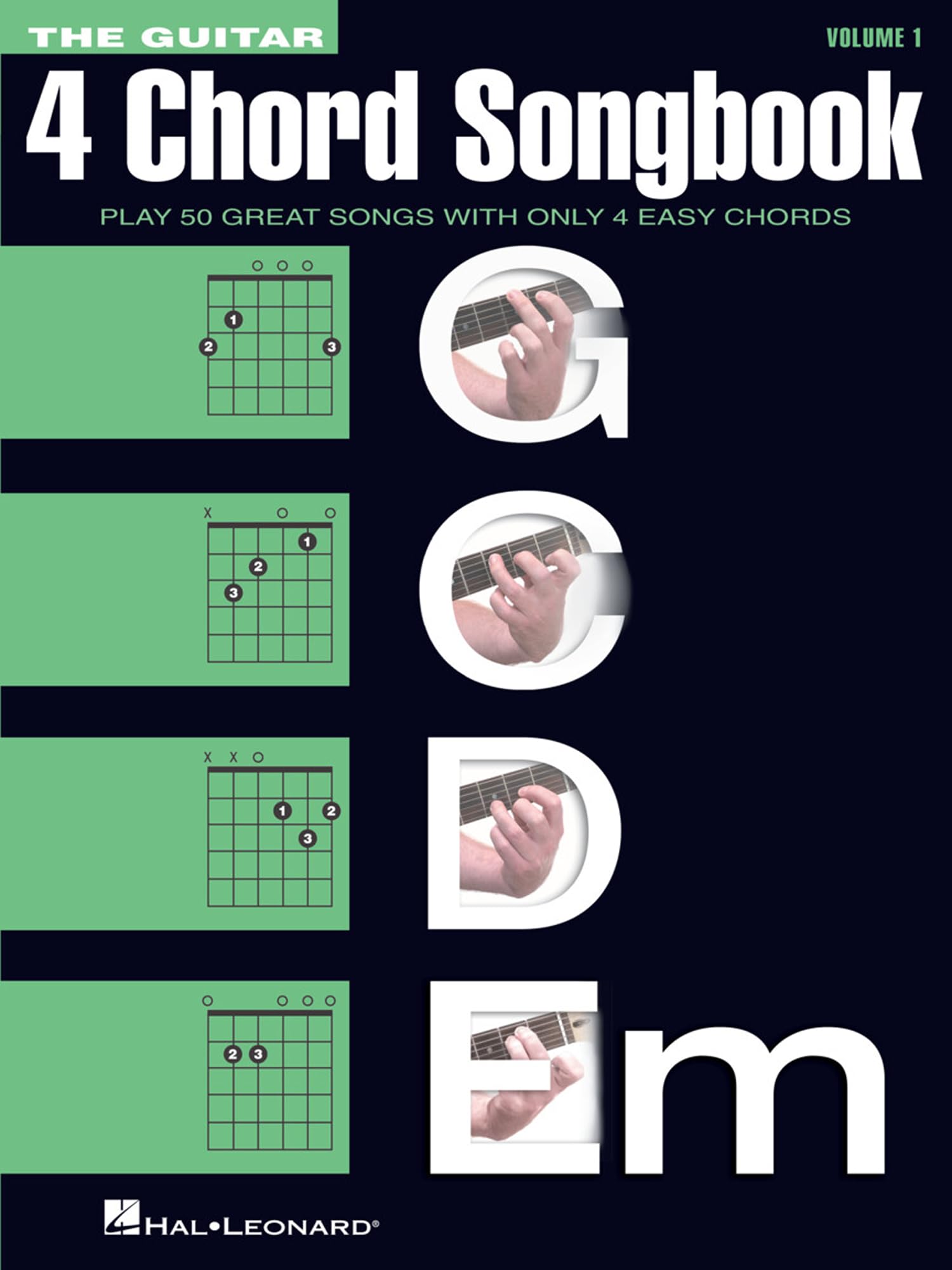 The Guitar 4-Chord Songbook G-C-D-Em.: Melody/Lyrics/Chords
