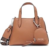 Calvin Klein womens Millie 2 in 1 Triple Compartment Mini Satchel Crossbody