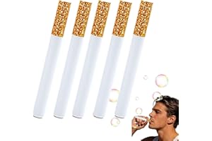 Bubble Toy Cigarette, Reliever & Recyclable Bubble Blowing Cigarette Stress Relief Toy, Fake Cigarettes Mini Bubbles Blower R