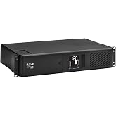 Eaton Tripp Lite SMART1500LCDXNC 1500VA Cloud UPS Extended Run 1050W AVR | 2U Rackmount, 10 Outlets, Replaceable Battery, 5ft Extension Cord