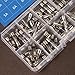 GlowGeek 150pcs 5x20mm Fast-blow Glass Fuses Quick Blow Car Glass Tube Fuses Assorted Kit Amp 0.2A,0.5A,1A,2A,3A,5A,6A,8A,10A,15A