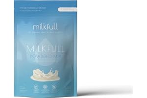 Milkfull™ Organic Lactation Powdered Mix – Oat Milk Latte Blend for Coffee & Smoothies and More | Oat Milk Powder, Collagen, 