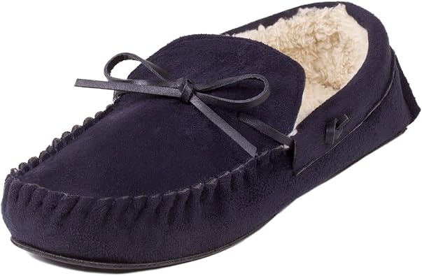totes moccasin slippers mens