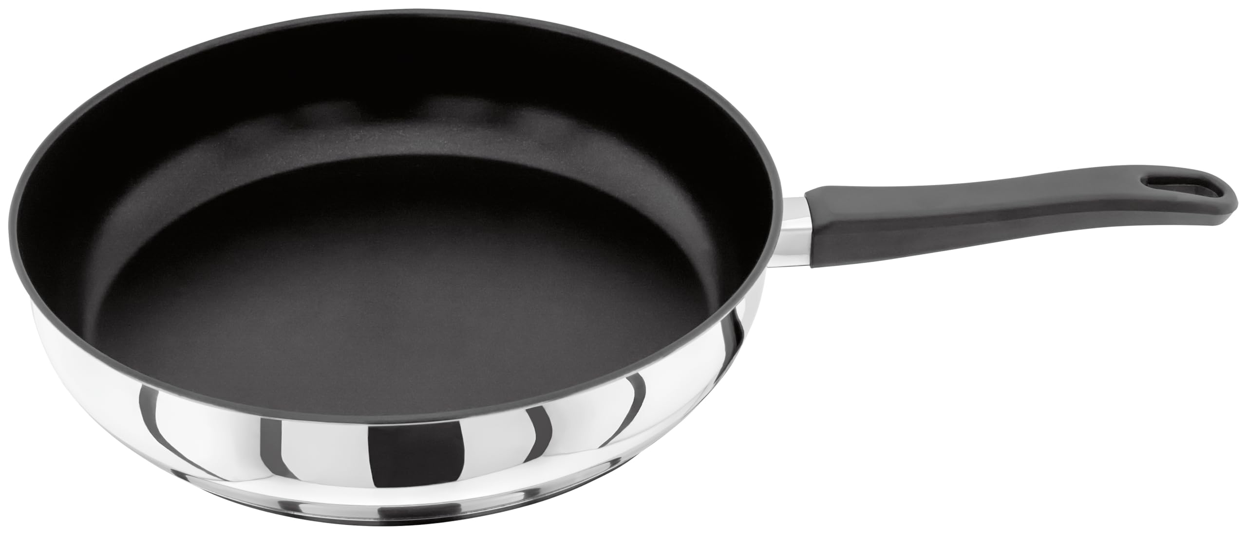 Judge Vista J2225A Stainless Steel Non-Stick Large Skillet Frying Pan 28cm Induction Ready, Oven Safe, 25 Year Guarantee