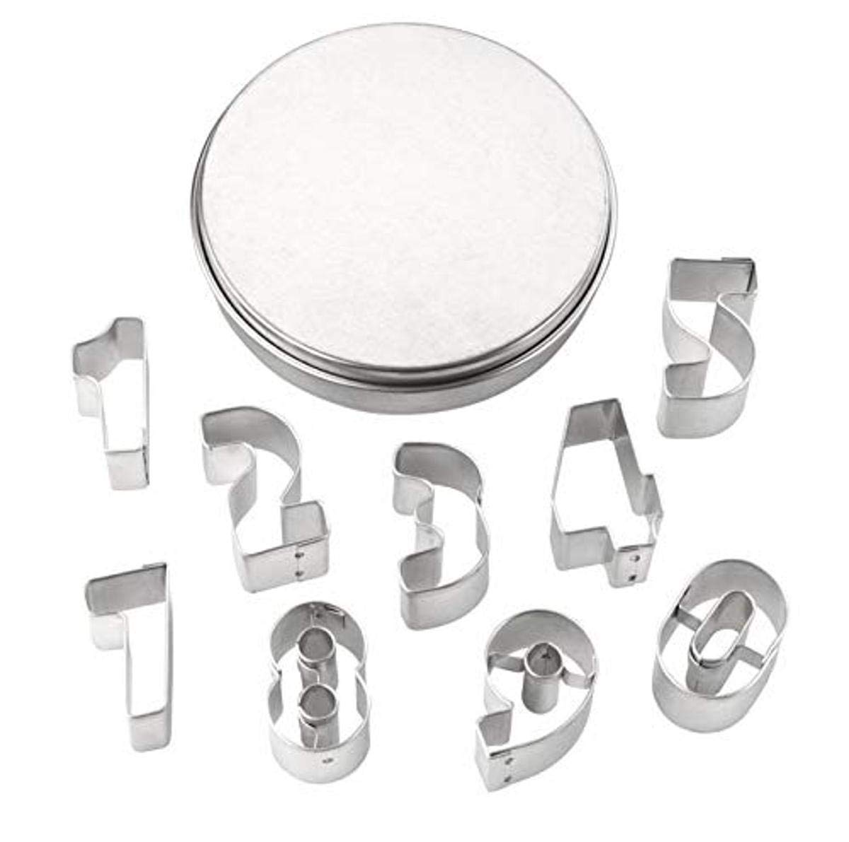 Tala Stainless Steel Number Cutters