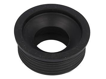 tecuro Siphon-Gummimanschette für Abflußrohr Aussen Ø 50 mm x Innen Ø 32 mm