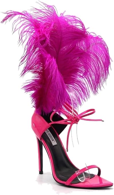 fuchsia stiletto heels
