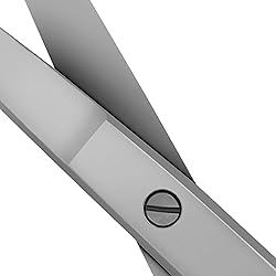 Tungsten Carbide Iris Lab Scissors, 4.5”, Curved