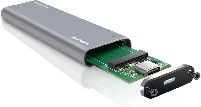M.2 SSD Caja de disco duro, onchoice USB Adaptador de c Case ...
