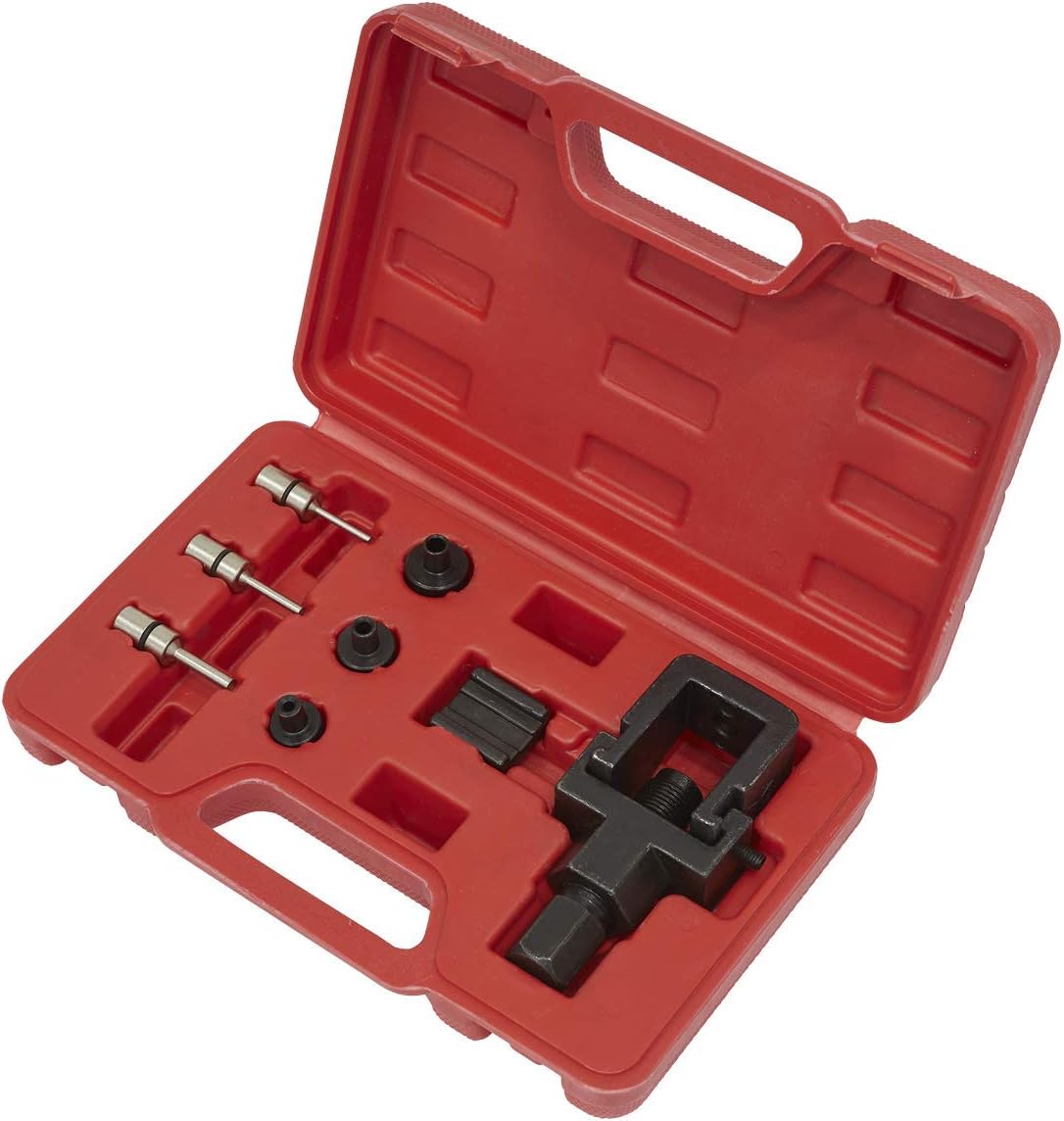Sealey Heavy-Duty Motorcycle Chain Splitter & Riveting Tool Set - SMC4