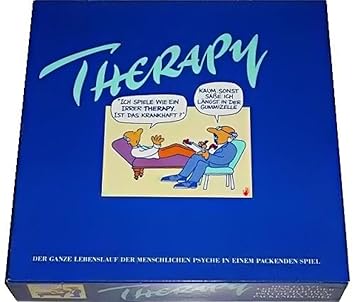 Therapy 1. Edition. Gesellschafts / Partyspiel über Psychologie (Erscheinungsjahr 1988)'