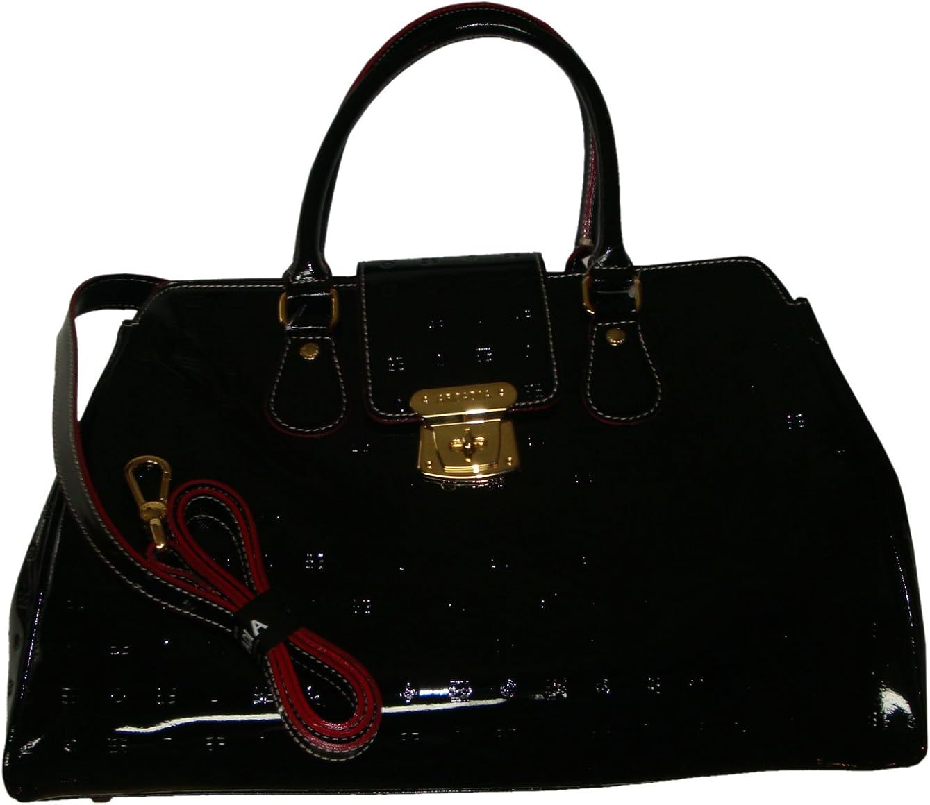 Amazon.com: Arcadia Patent Leather Purse Handbag Black: Shoes