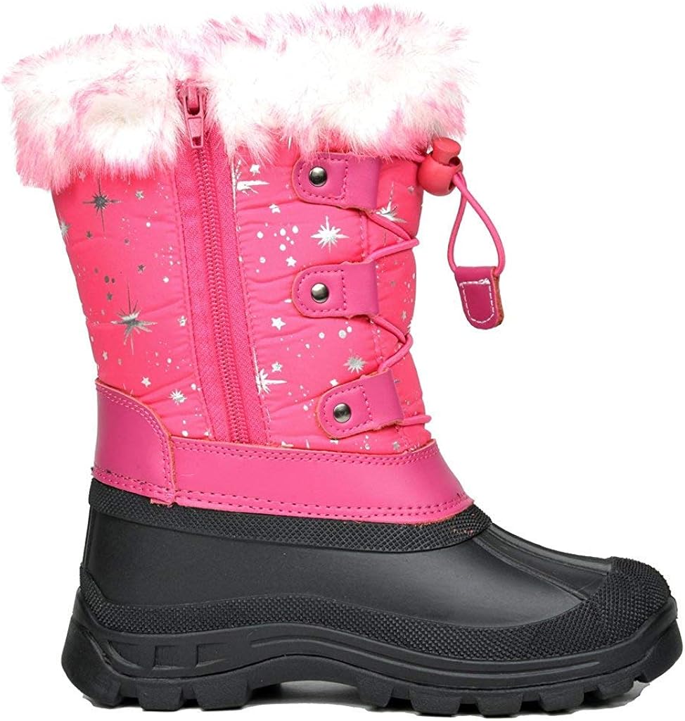  | DREAM PAIRS Boys Girls Insulated Waterproof Winter Snow Boots | Snow Boots