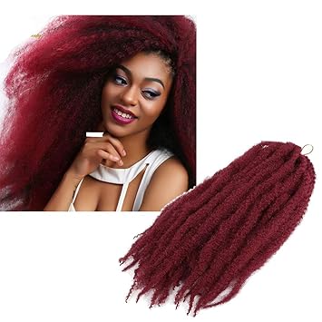 Amazon Com 3packs Afro Kinky Marley Braids Hair Extensions 18