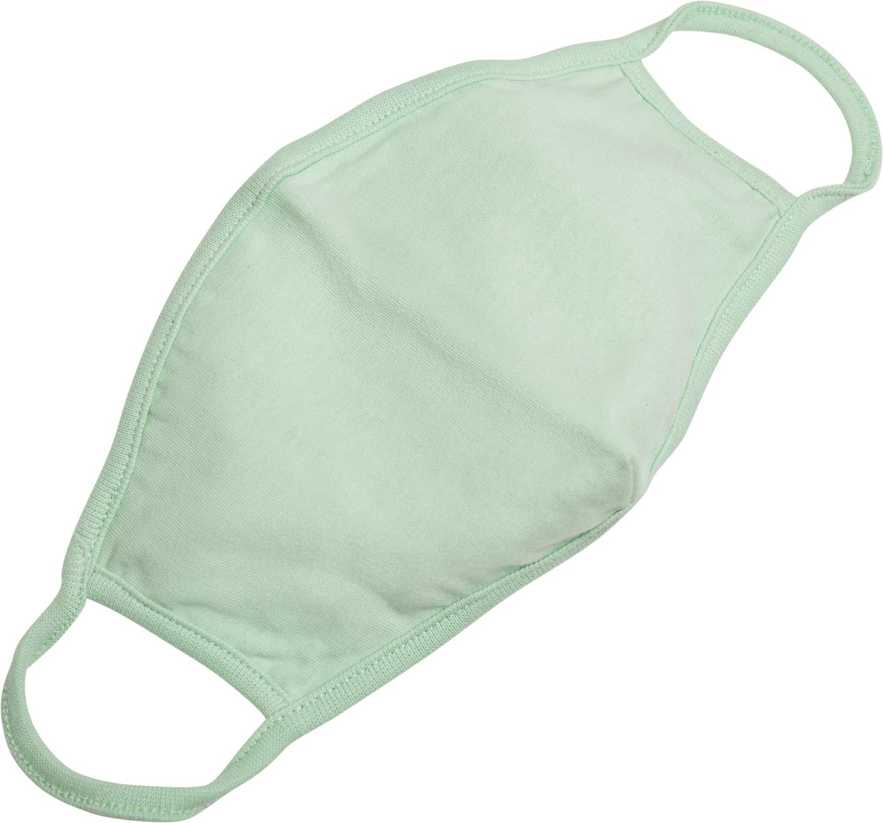 Build Your Brand Urban Classics Cotton Face Mask 2-Pack Everyday, neomint, One Size