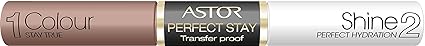 ASTOR Perfect Stay Transferproof Lippenstift, Fb. 218, Elegant Nude, langanhaltend Feuchtigkeit, 1er Pack (1 x 7 ml)