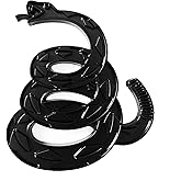 OnlyYou.X Gadsden Flag Emblem Gadsden Flag Badge Decal Rattlesnake Sticker Compatible with Universal Pickup and Car Black 1 Piece Metal