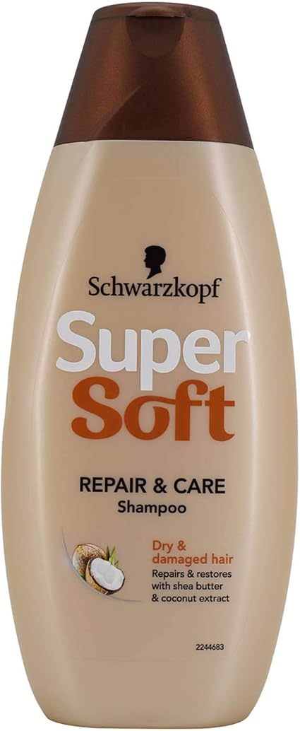 Schwarzkopf Supersoft Repair And Care Coconut Shampoo 400ml