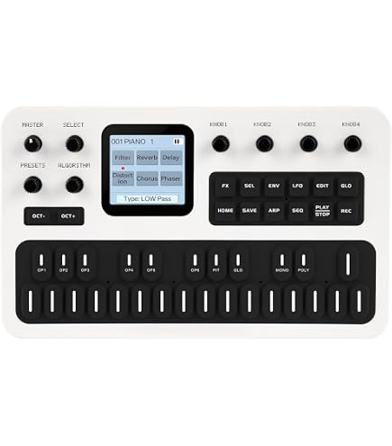 Amazon.com: M-VAVE FM-1 FM Synthesizer, Portable Digital